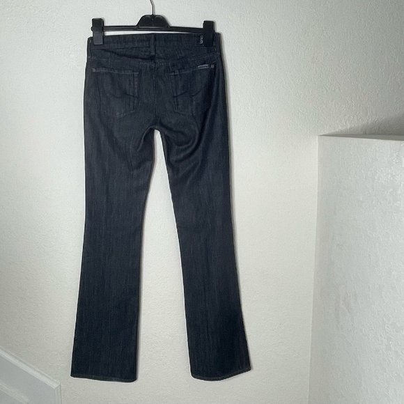 7 For All Mankind Boot Cut Women's Denim Jeans Blue Size 26 - Picture 2 of 9